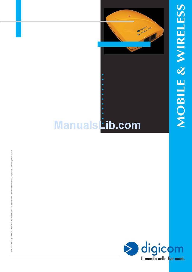 Digicom WinModem V.92 brochure