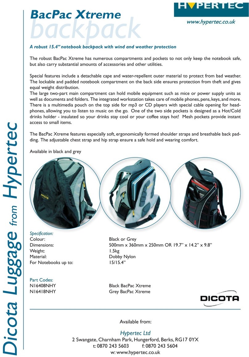 Dicota Hypertec N16408NHY User manual