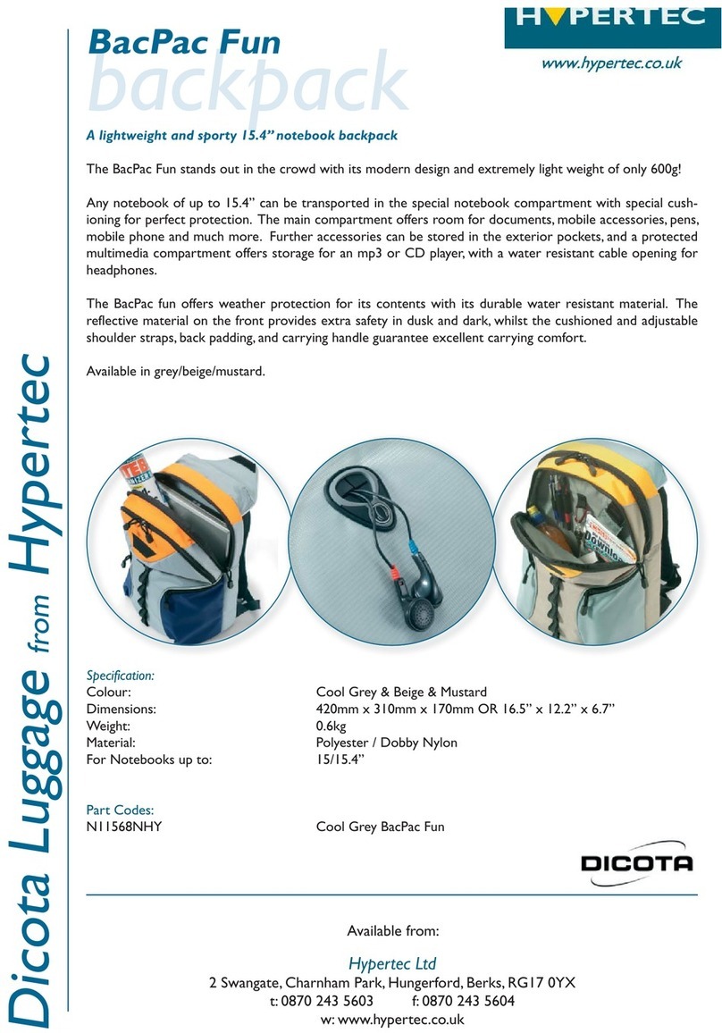 Dicota Hypertec N11568NHY User manual