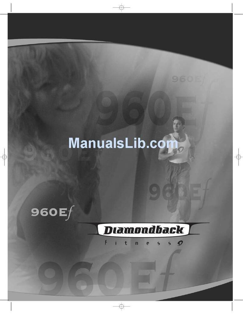 Diamondback 960 Ef owner's manual