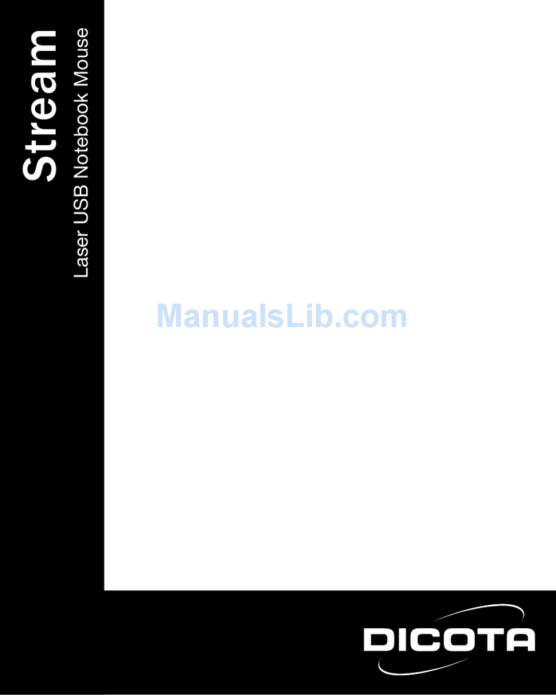Dicota Laser USB Notebook Mouse Stream user guide