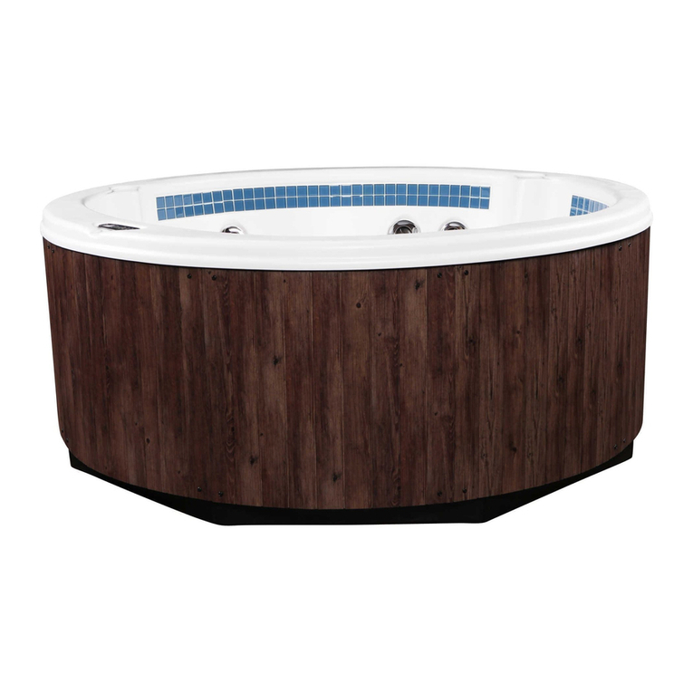 Dimension One Spas Hot Tub User manual