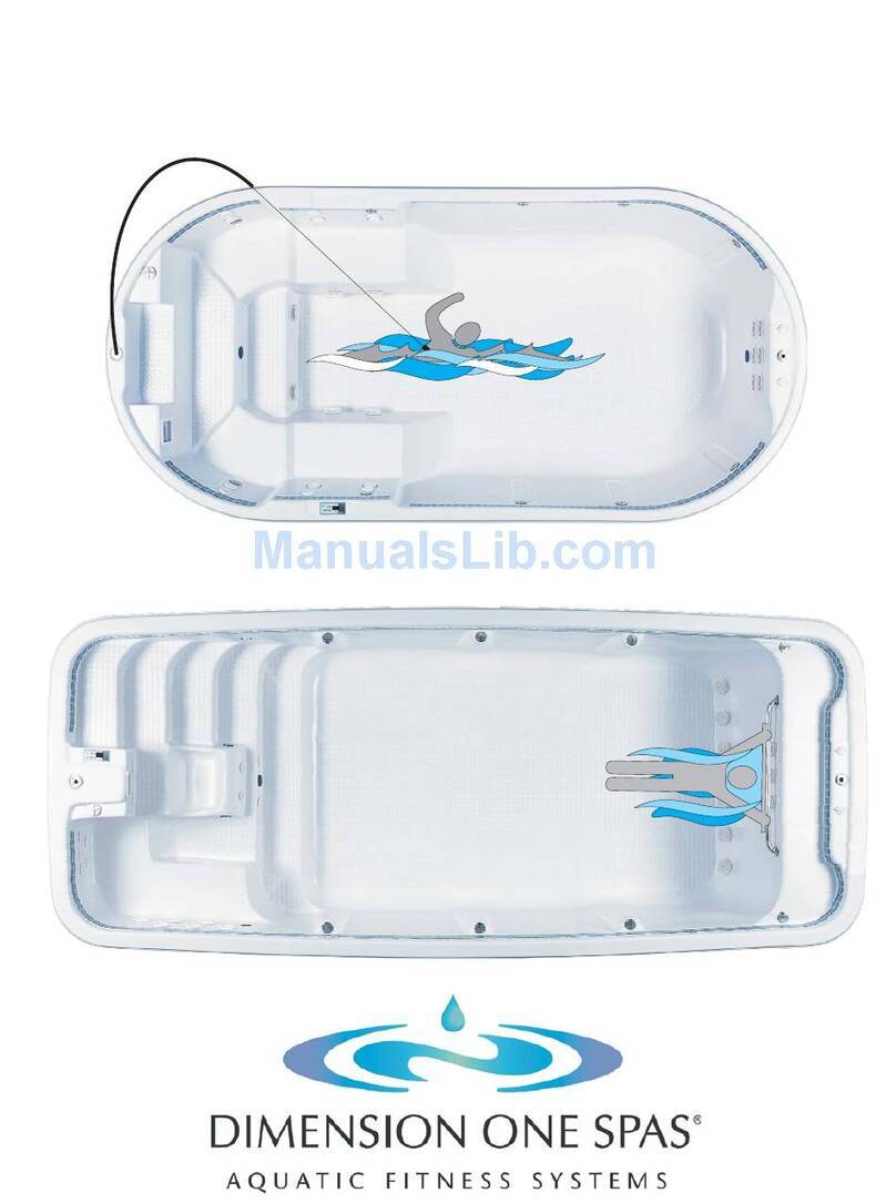 Dimension One Spas Aquatic Fitness System owner's manual