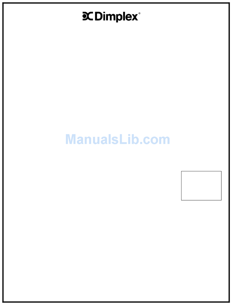 Dimplex DF3003 User manual