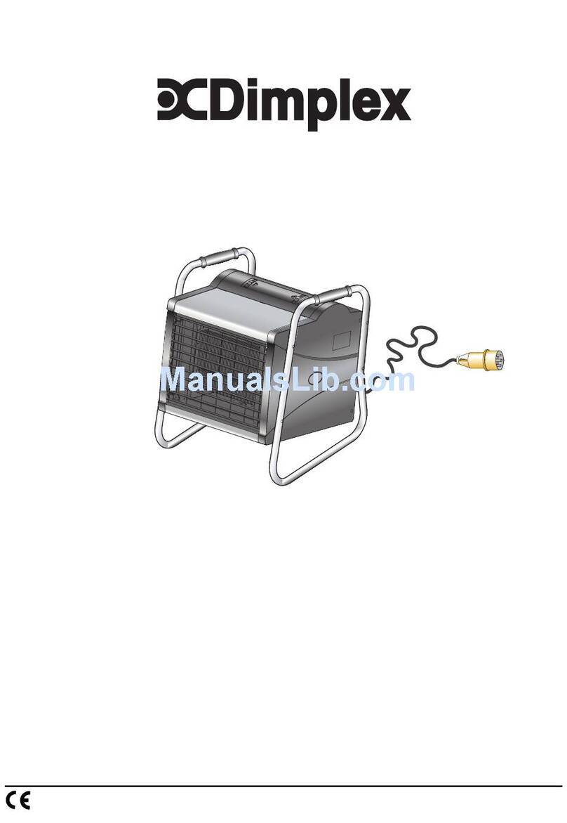 Dimplex CFP120 User manual