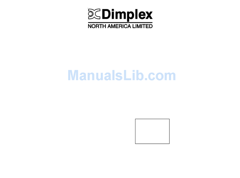 Dimplex SAHARA FIREPLACE 6903950000 User manual Dimplex SAHARA FIREPLACE 6903950000 User manual
