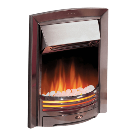 Dimplex Adagio Fire ADG20 Installation and operating instructions