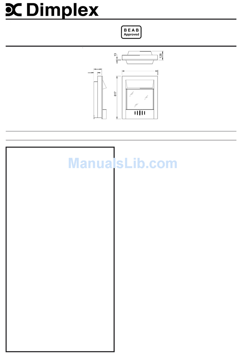 Dimplex Roda Fire ROD20 User manual
