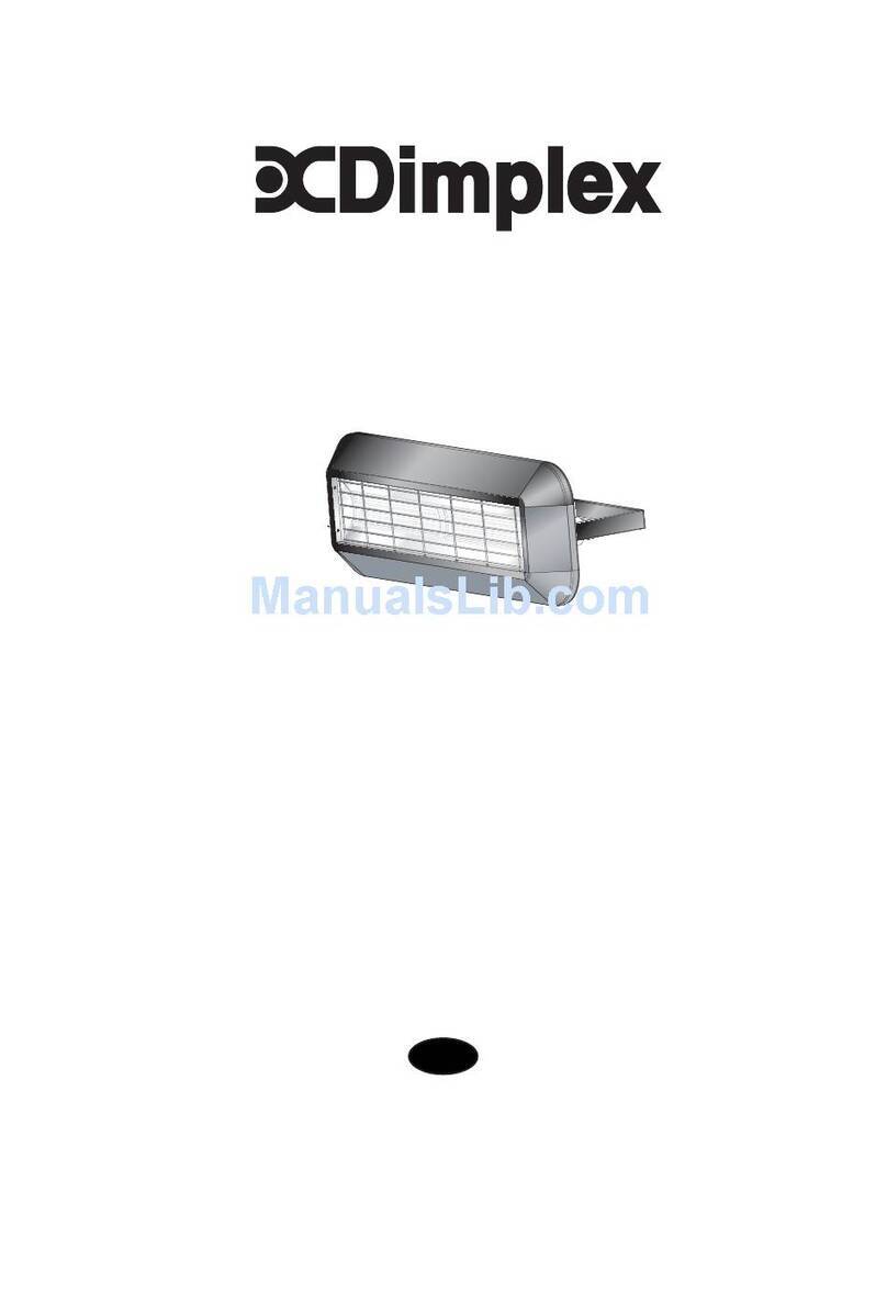Dimplex CXD2000H-NA User manual