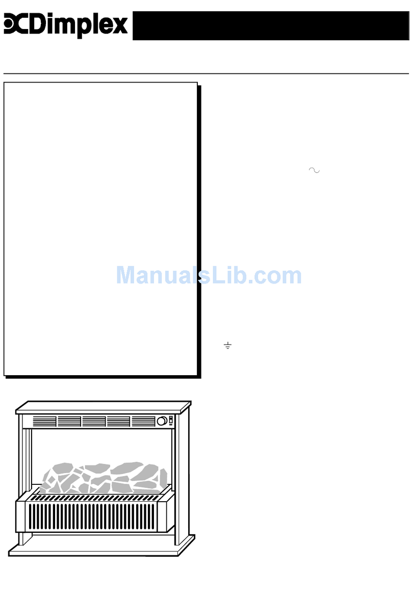 Dimplex 316 CHE Installation and operating instructions Dimplex 316 CHE Installation and operating instructions