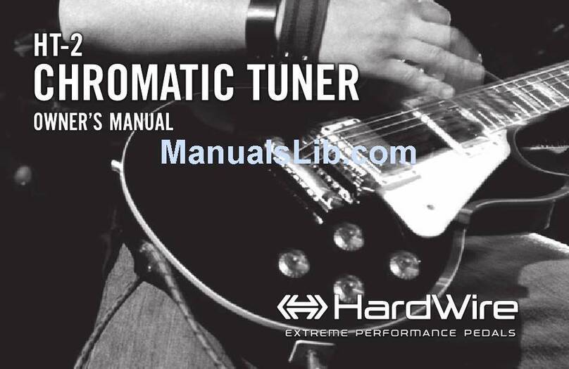 digi-tech HardWire HT-2 User manual