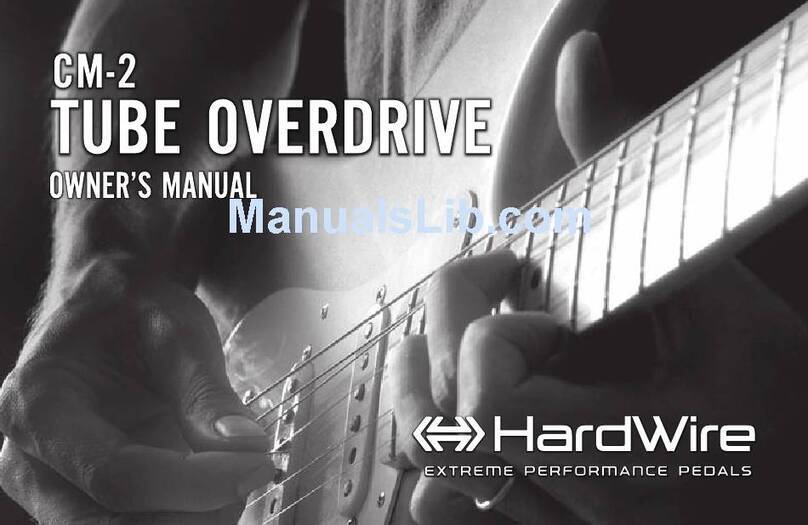 digi-tech HARDWIRE CM-2 User manual