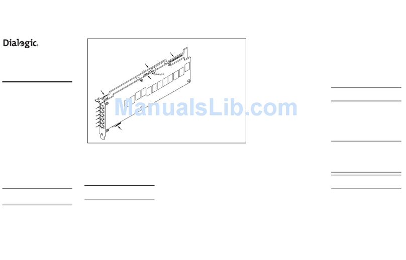 Dialogic Media Board D/120JCT-LS-EW installation guide