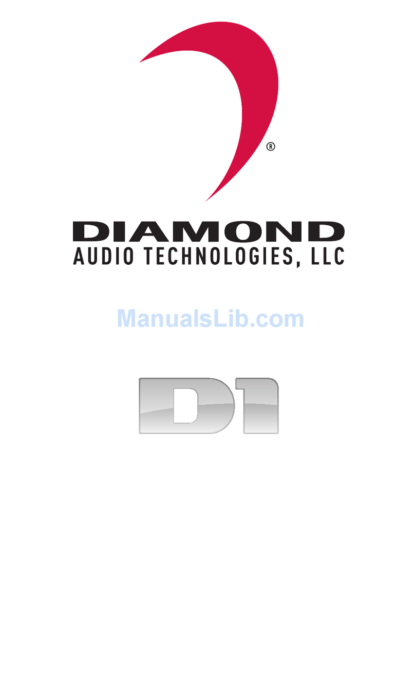 Diamond D1 250.2 User manual