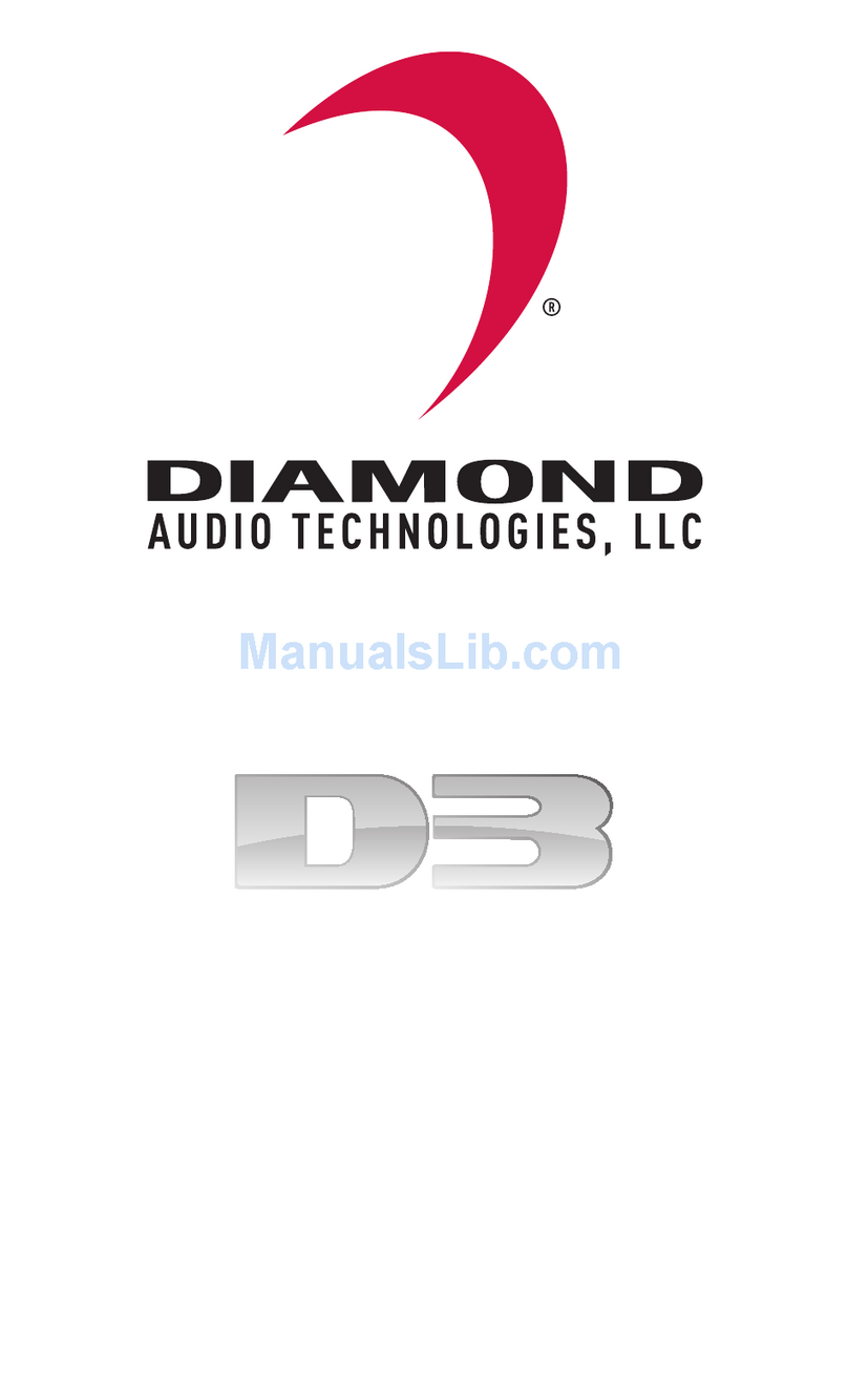 Diamond D3 1000.1 User manual