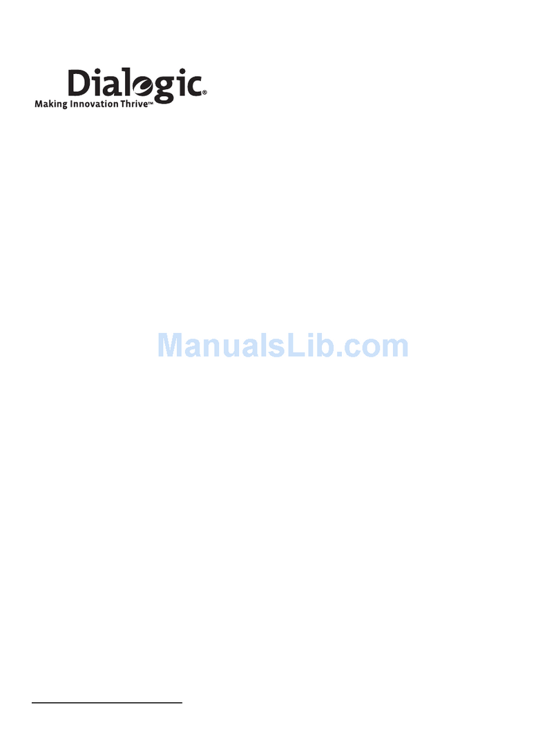 Dialogic DSI SPCI Network Interface Boards Operating and maintenance manual