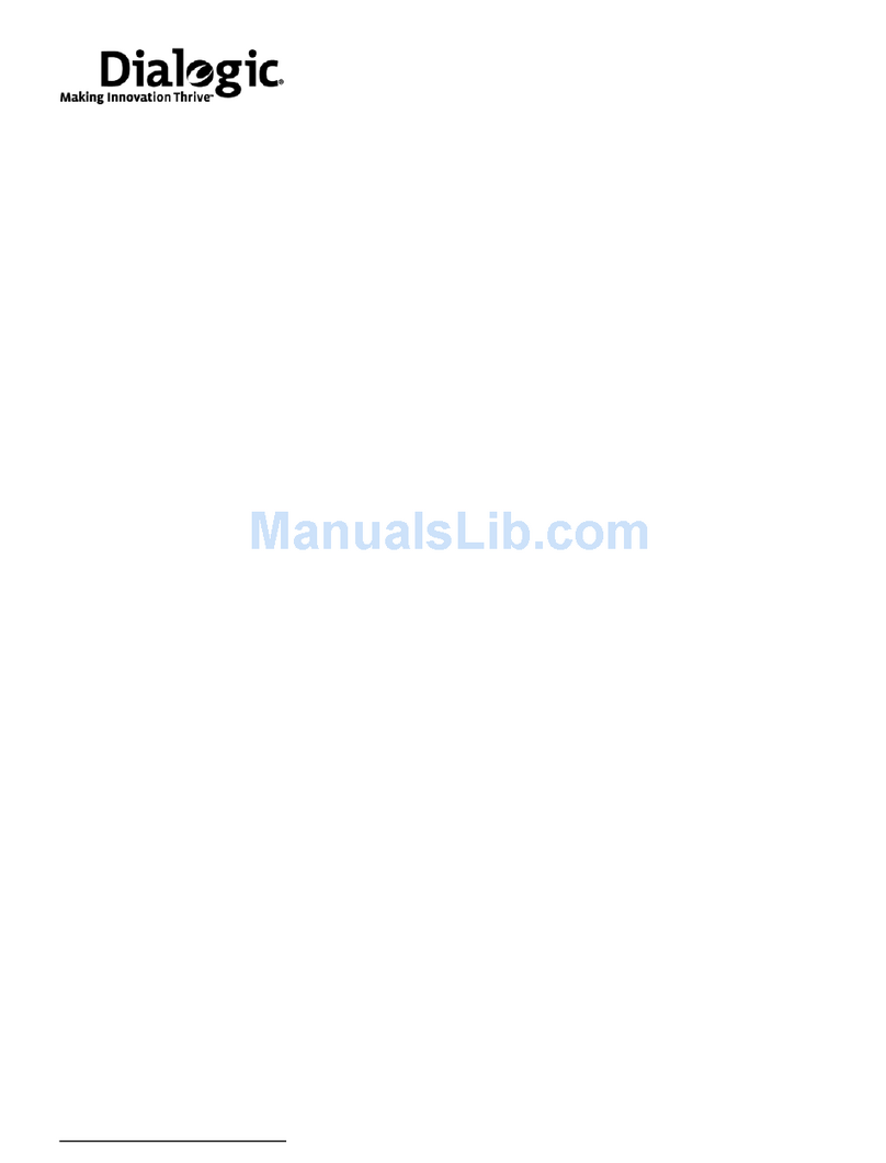 Dialogic 6.2 User manual
