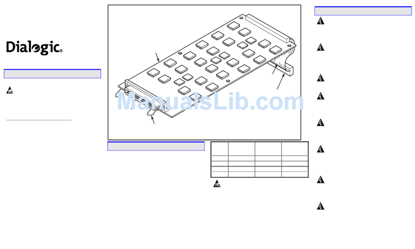 Dialogic Station Interface Box SI/240 Quick installation guide