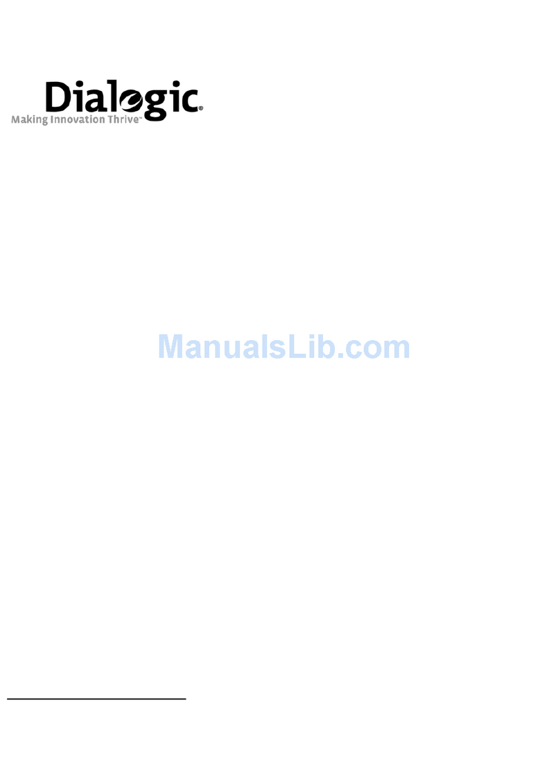 Dialogic Mitel SX-2000 Integration notes