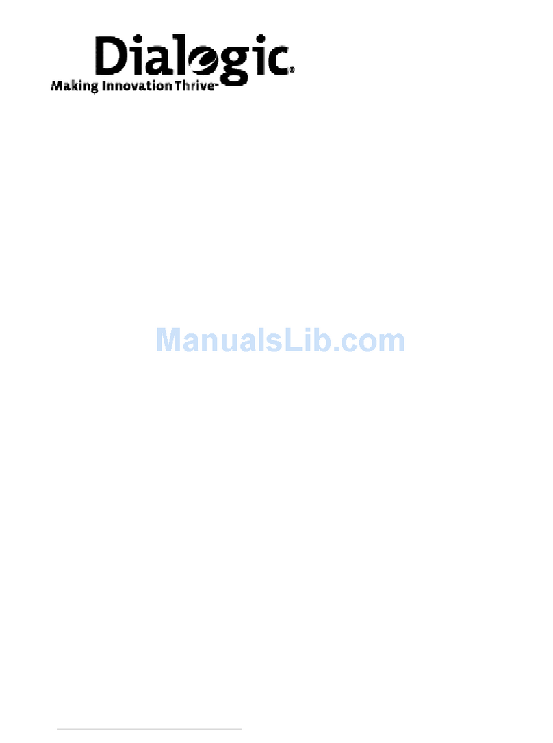 Dialogic TX4000 PCI SS7 User manual