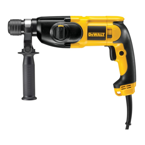 DeWalt SDS Plus D25013 User manual
