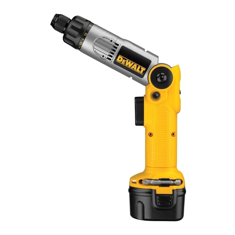 DeWalt DW920 User manual