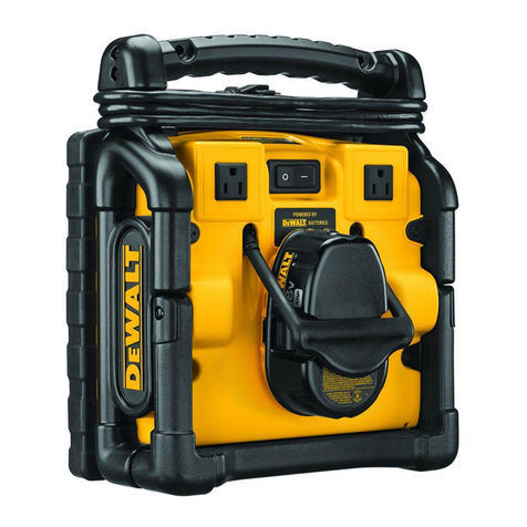 DeWalt DC020 User manual DeWalt DC020 User manual