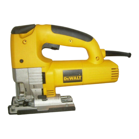 DeWalt DW321 User manual