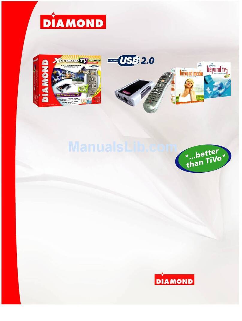 Diamond Multimedia XtremeTV PVR 600RC Features Diamond Multimedia XtremeTV PVR 600RC Features