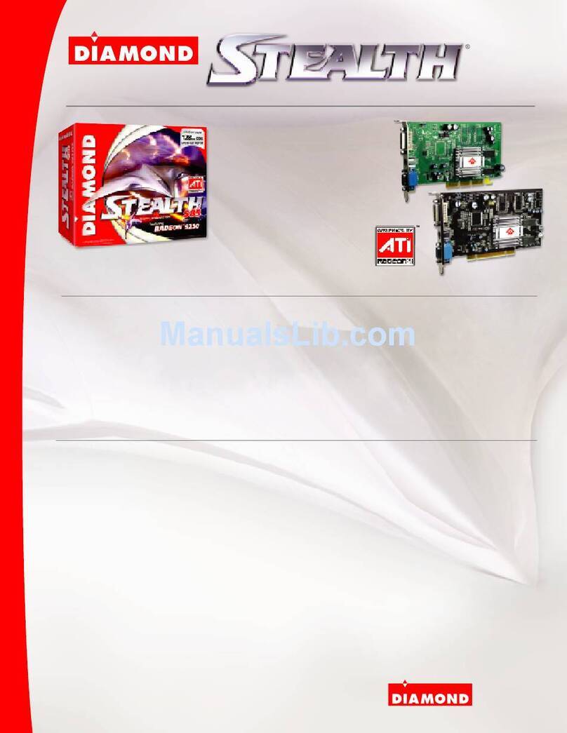Diamond Multimedia Stealth S85 Specification sheet