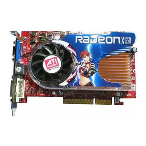 Diamond Multimedia Radeon X1550 User manual