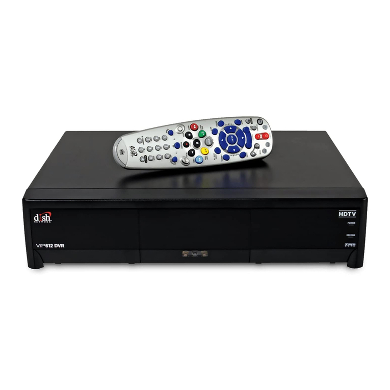 Dish Network SoloDVR ViP 612 Remote control setup