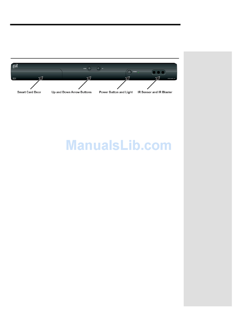 Dish Network DISH 351 Operating and installation instructions Dish Network DISH 351 Operating and installation instructions