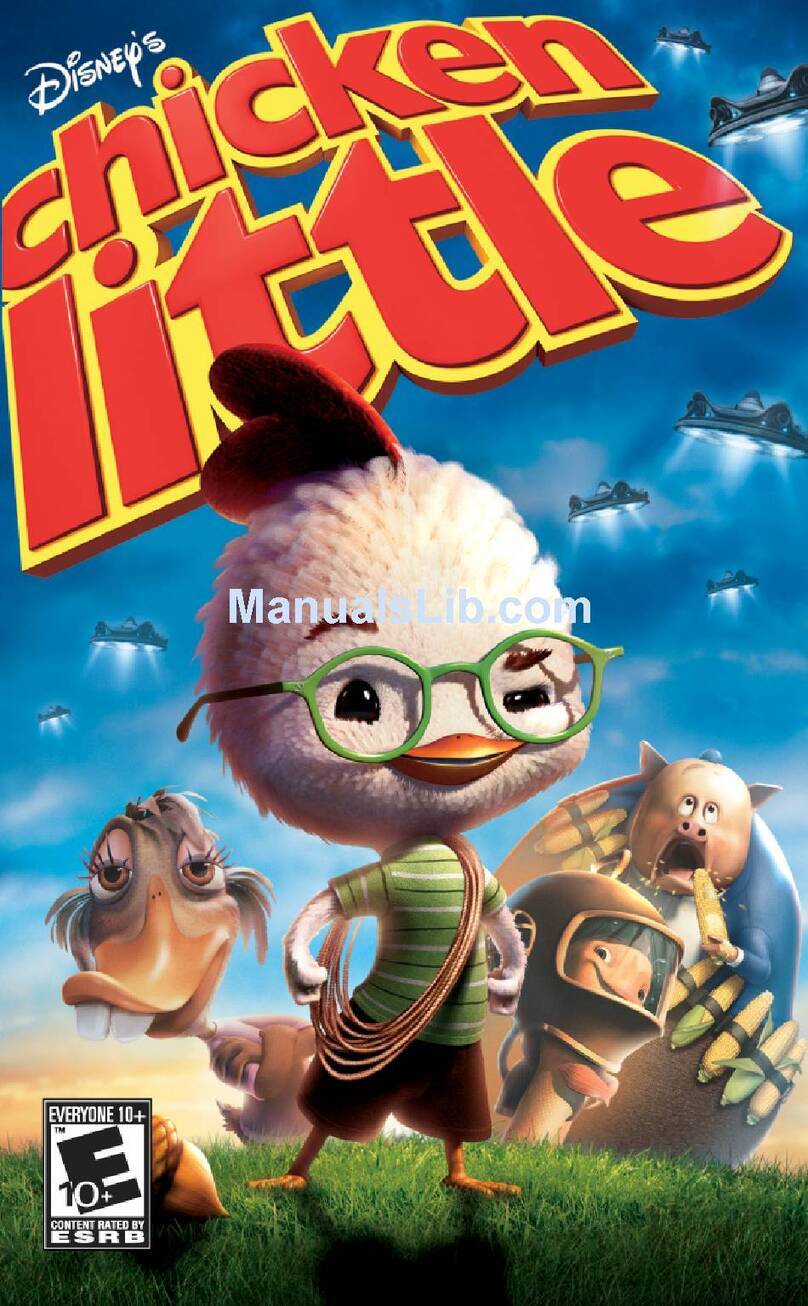 Disney Chicken Little for PlayStation 2 user manual Disney Chicken Little for PlayStation 2 user manual