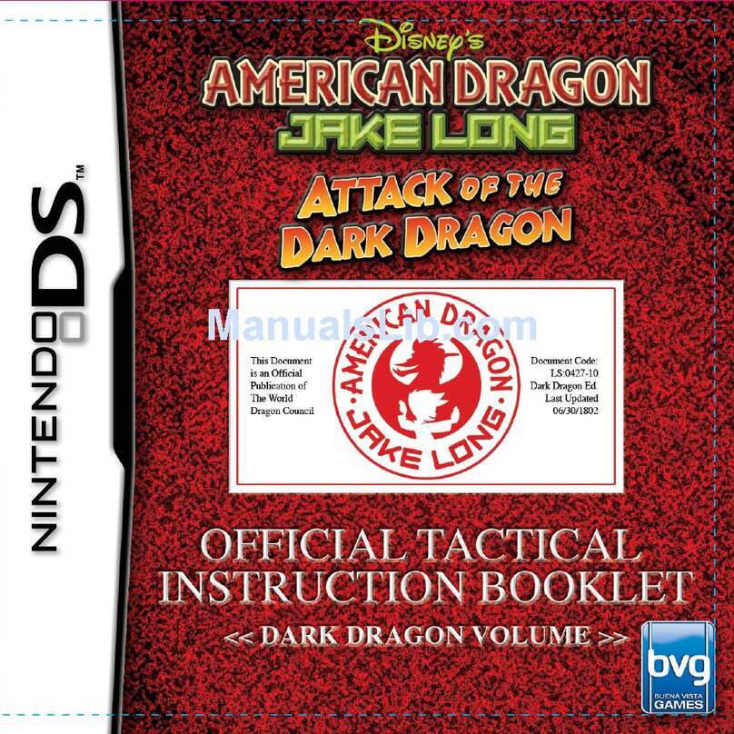 Disney Nintendo DS NTR-ARDE-USA Instruction booklet Disney Nintendo DS NTR-ARDE-USA Instruction booklet
