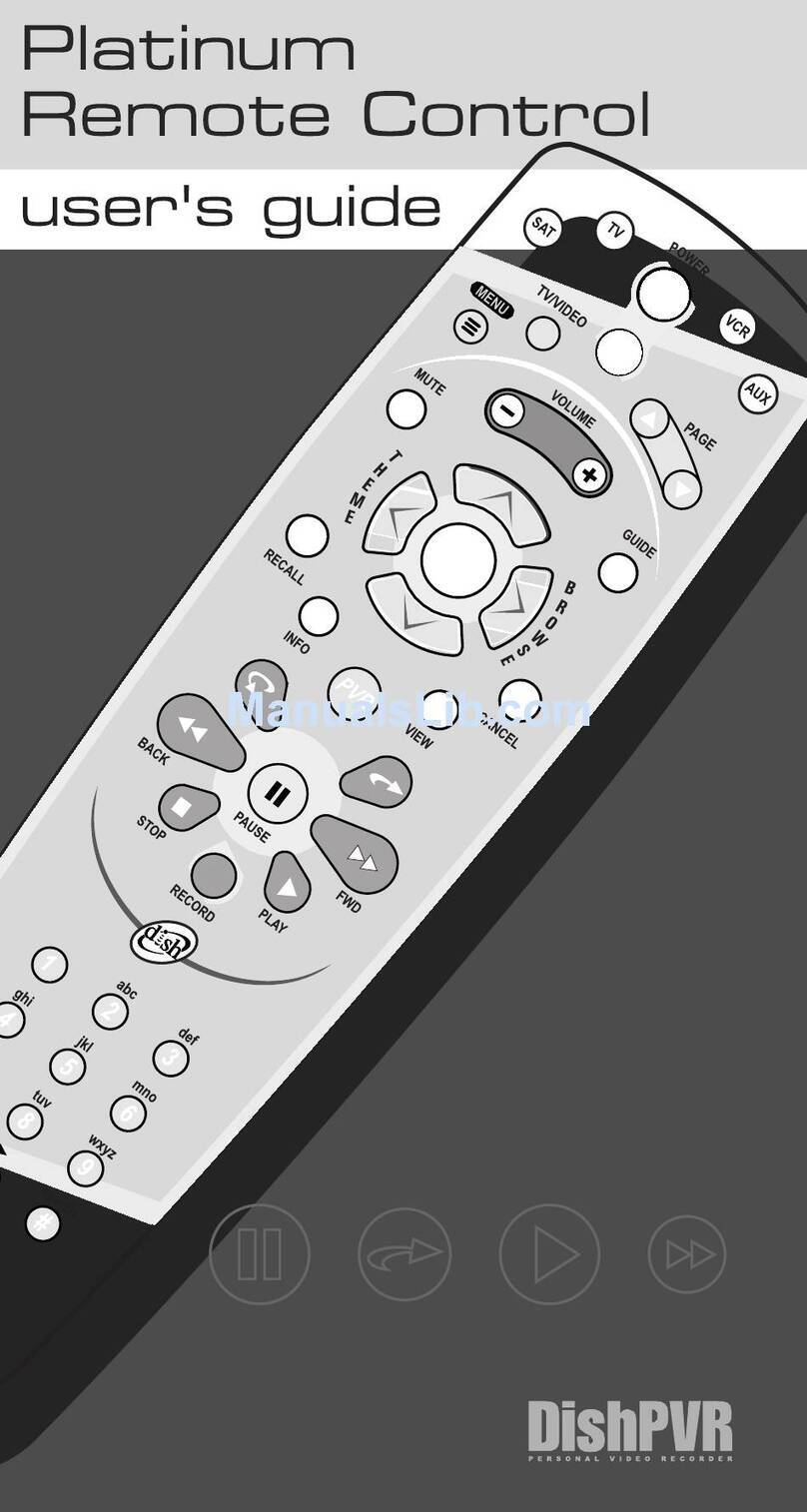 Dish Network Platinum 121716 User manual