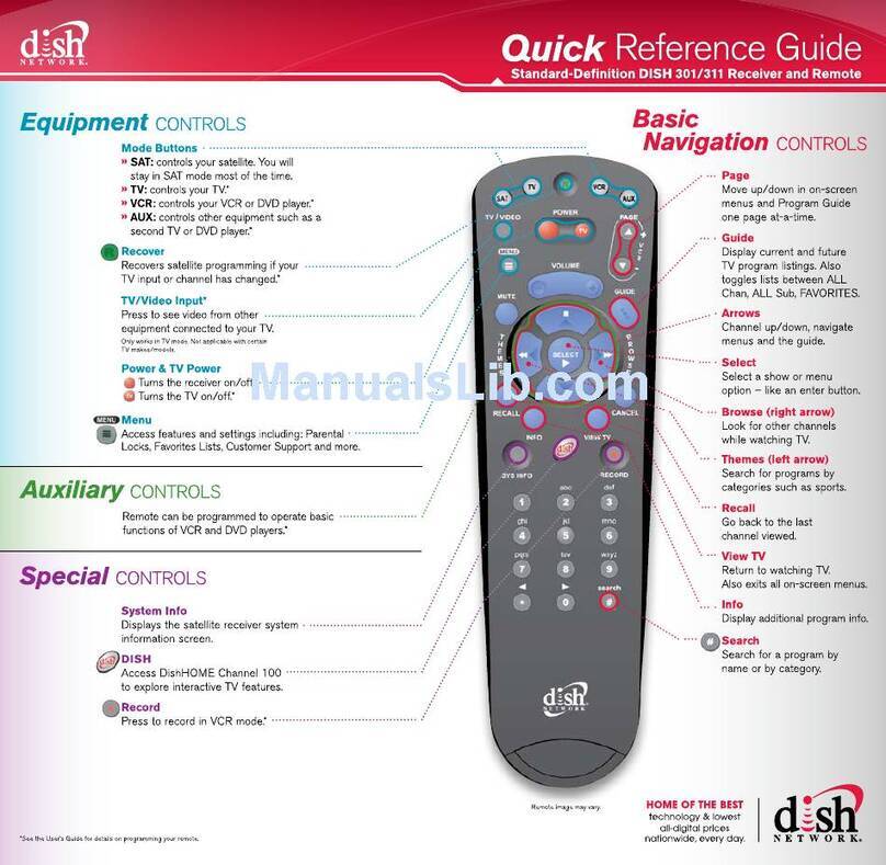 Dish Network DISH 311 User manual