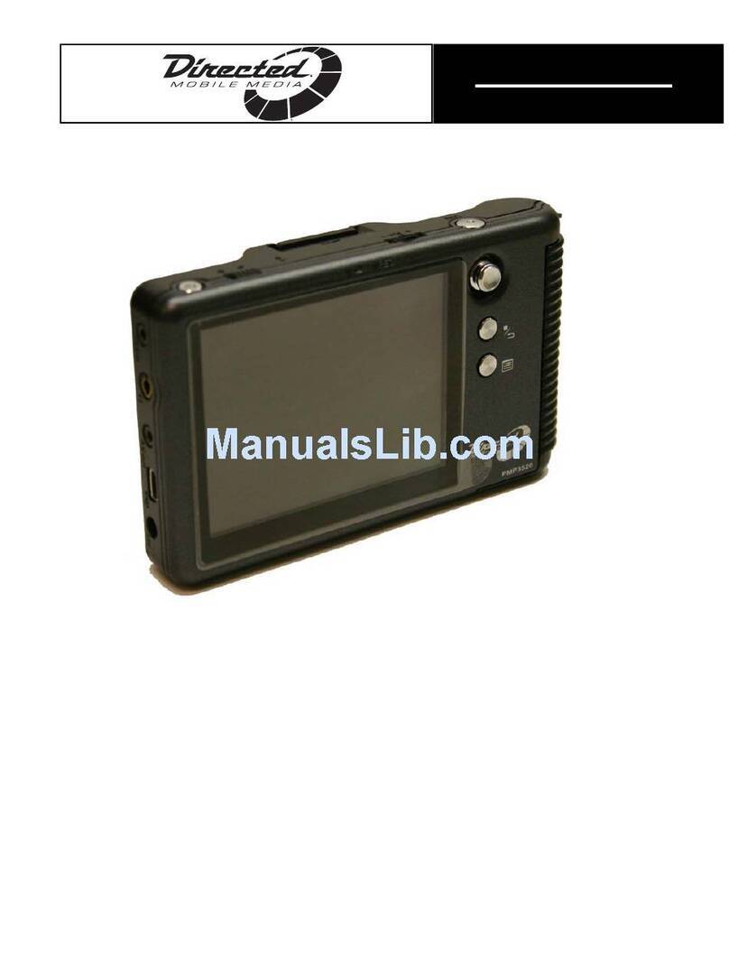 Directed Electronics Portable Media Player User manual