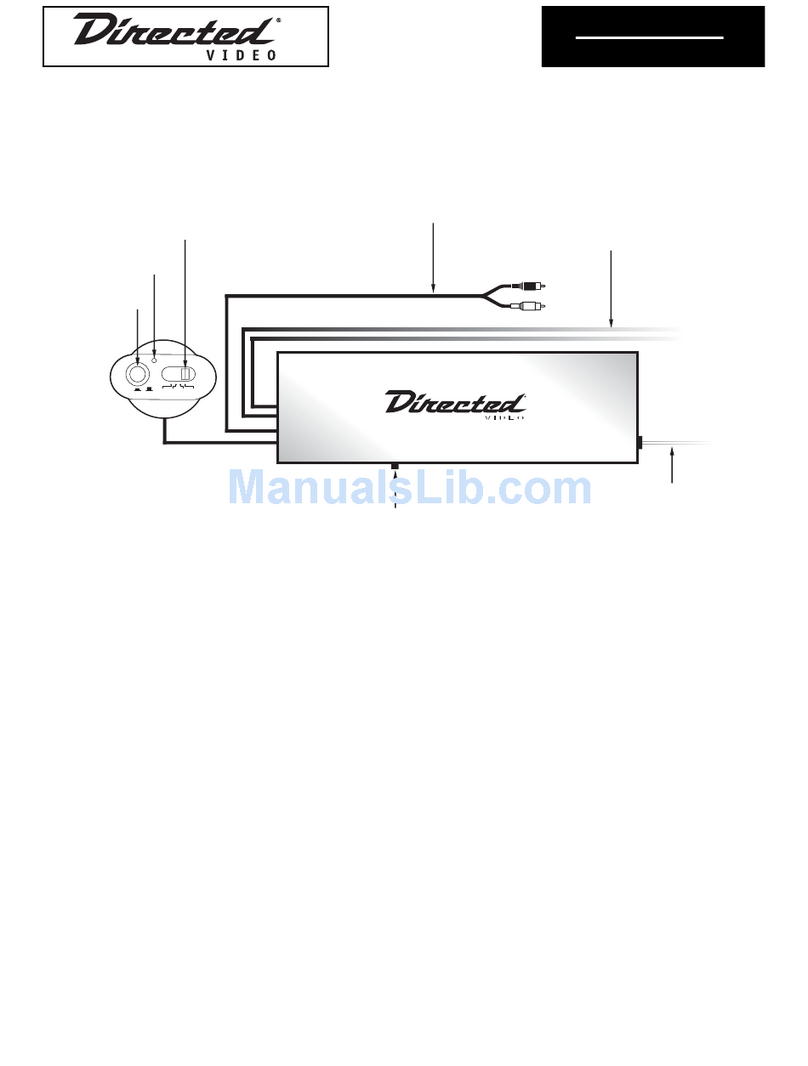 Directed Video WFM100 Owner's installation guide
