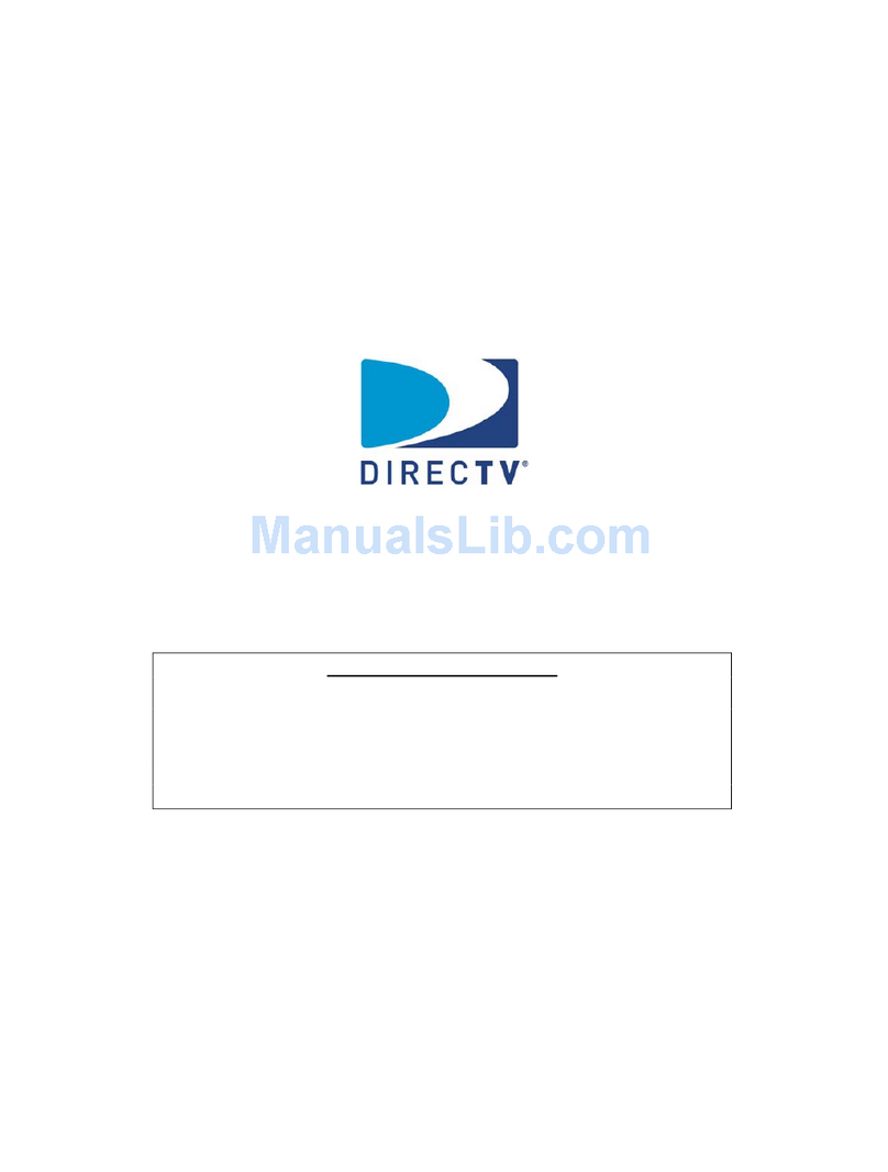 DirecTV DTV-MD0-0058 Information for the installer