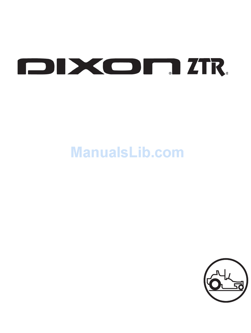 Dixon RAM XS5025BF / 968999725 User manual Dixon RAM XS5025BF / 968999725 User manual