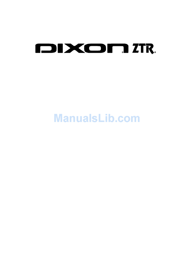 Dixon ZTR KODIAK ELS 60 Installation manual