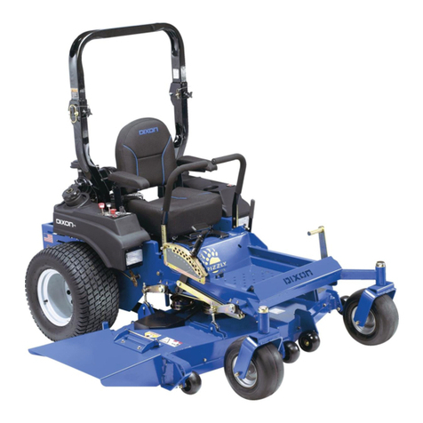Dixon Operator's Manual electric lawn mower Grizzly... Installation manual