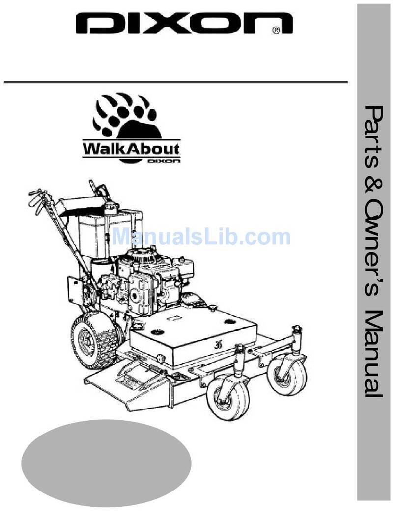 Dixon 36 & 48 User manual