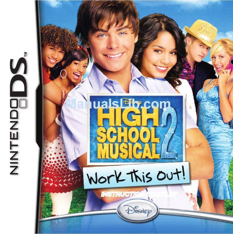 Disney NTR-YI3E-USA Instruction booklet