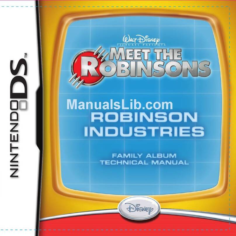 Disney Meet the Robinsons: Robinson Industries for Nintendo... Instruction booklet Disney Meet the Robinsons: Robinson Industries for Nintendo... Instruction booklet
