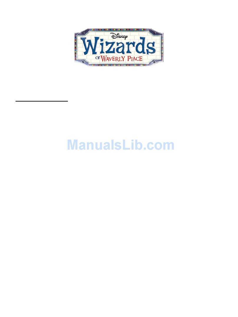 Disney Nintendo DS Wizards of Waverly Place instruction manual Disney Nintendo DS Wizards of Waverly Place instruction manual