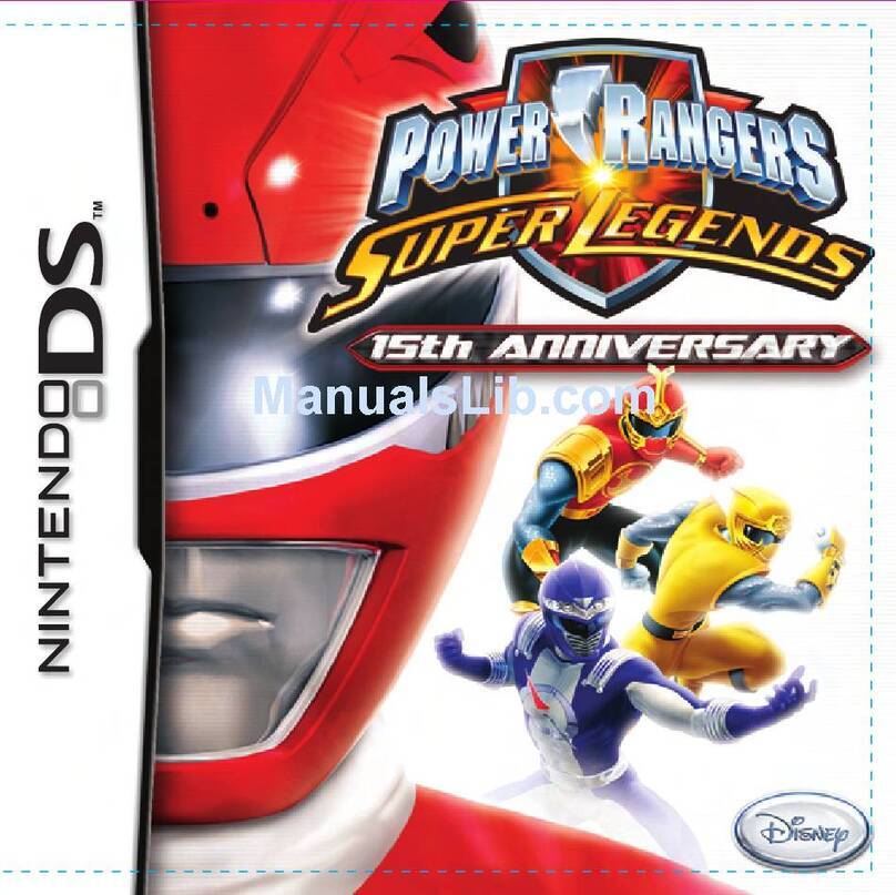 Disney Nintendo DS NTR-YPRE-USA Instruction booklet