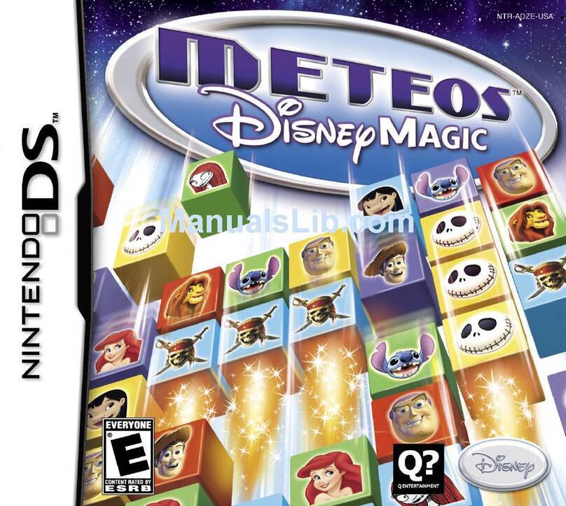 Disney Meteos: Disney Magic owner's manual Disney Meteos: Disney Magic owner's manual