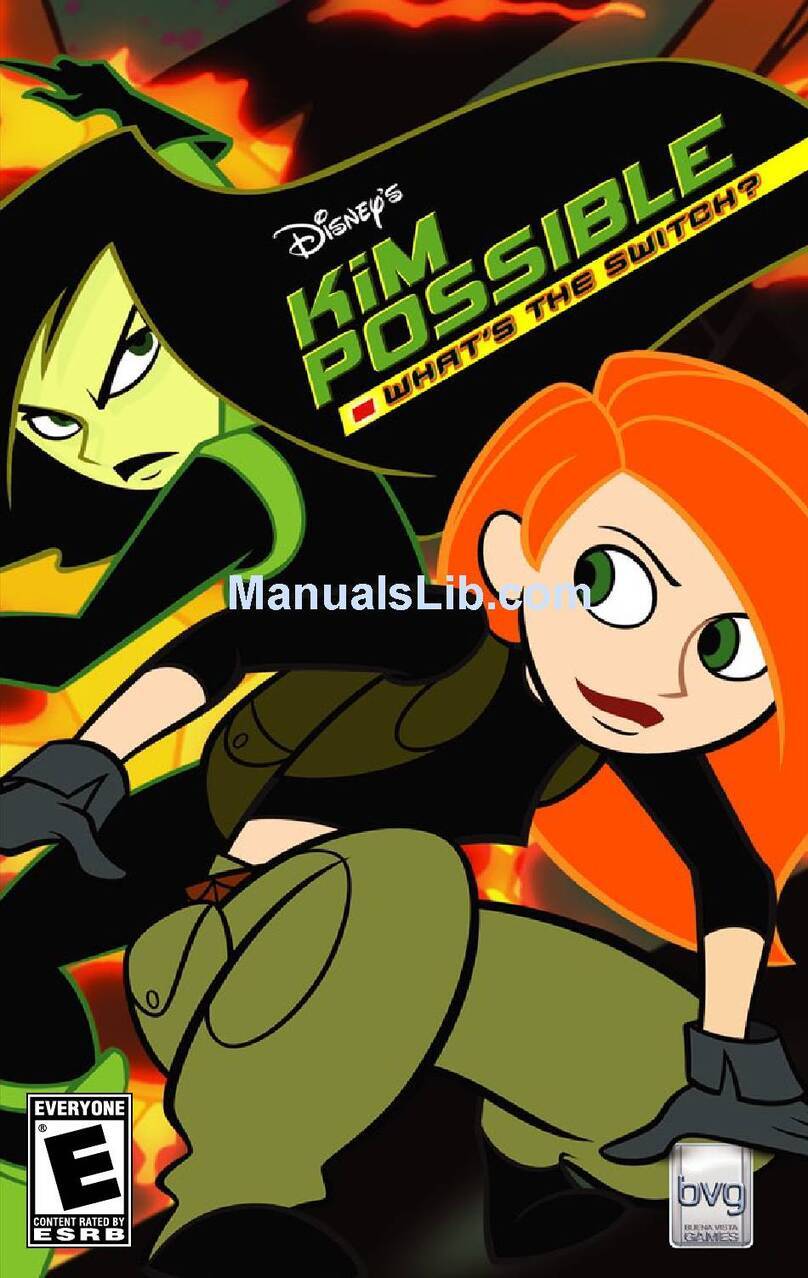 Disney Kim Possible: What's the Switch for PlayStation... user manual Disney Kim Possible: What's the Switch for PlayStation... user manual